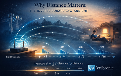 Why Standing Close to Your Router Matters — The Stone, the Pond, and the Inverse Square Law