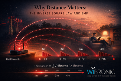 Why Standing Close to Your Router Matters — The Stone, the Pond, and the Inverse Square Law
